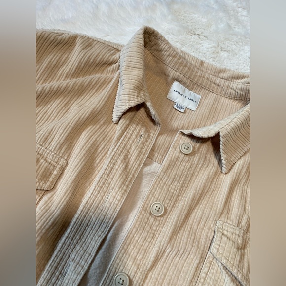 American Eagle Outfitters Tops - American Eagle Corduroy button up jacket